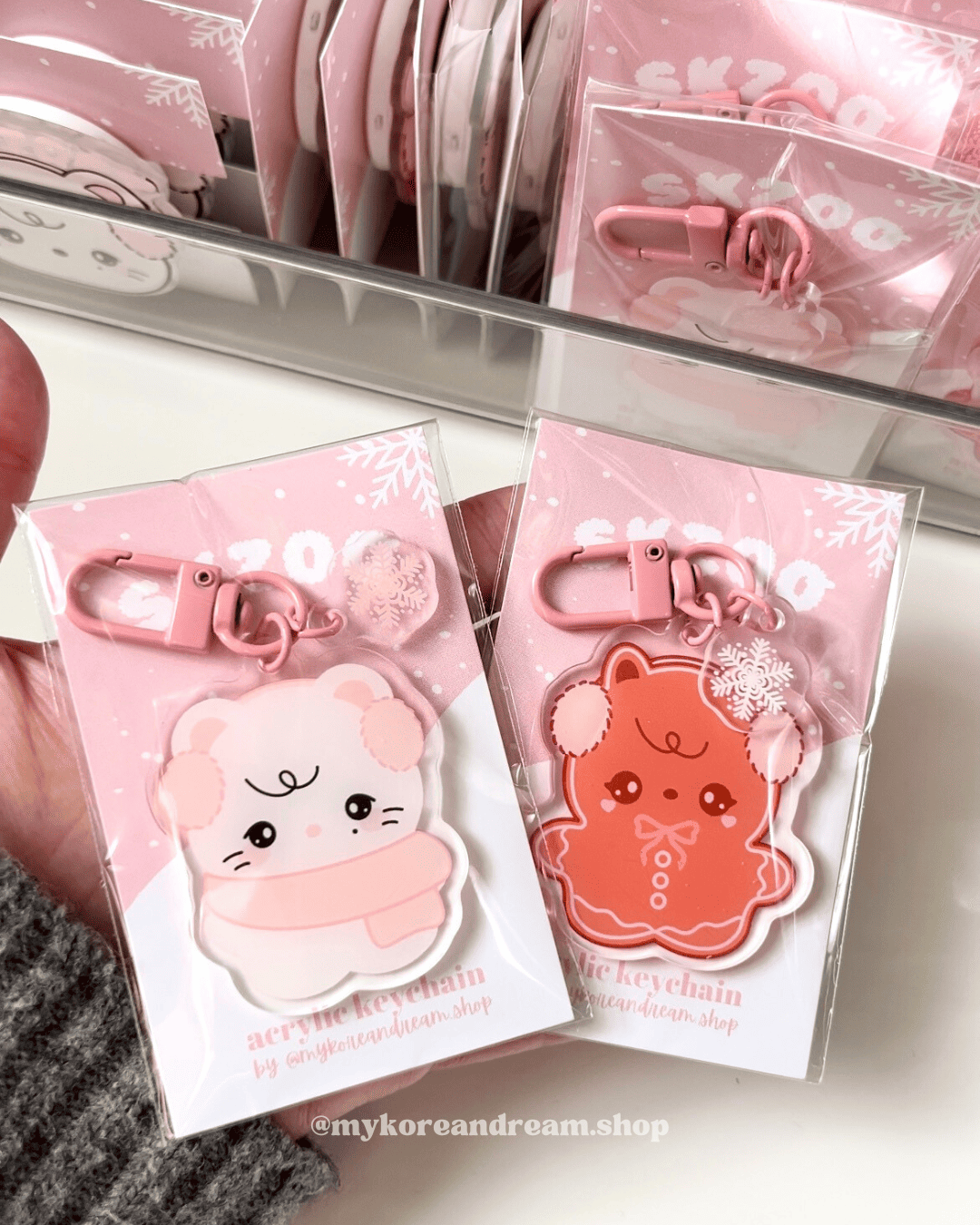 Porte-clés SKZOO winter, cadeau STAY