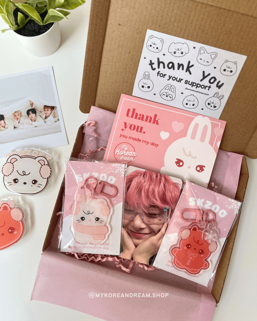 Emballage cadeau accessoire Stray Kids