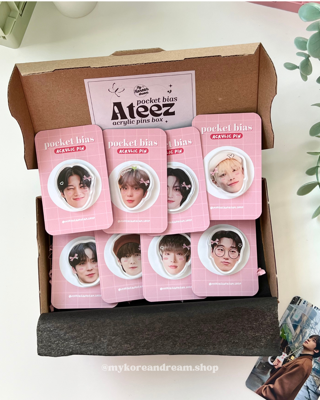 Ateez Pin's acrylique