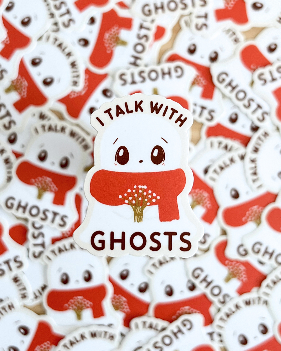 I talk with ghosts (Goblin) Sticker