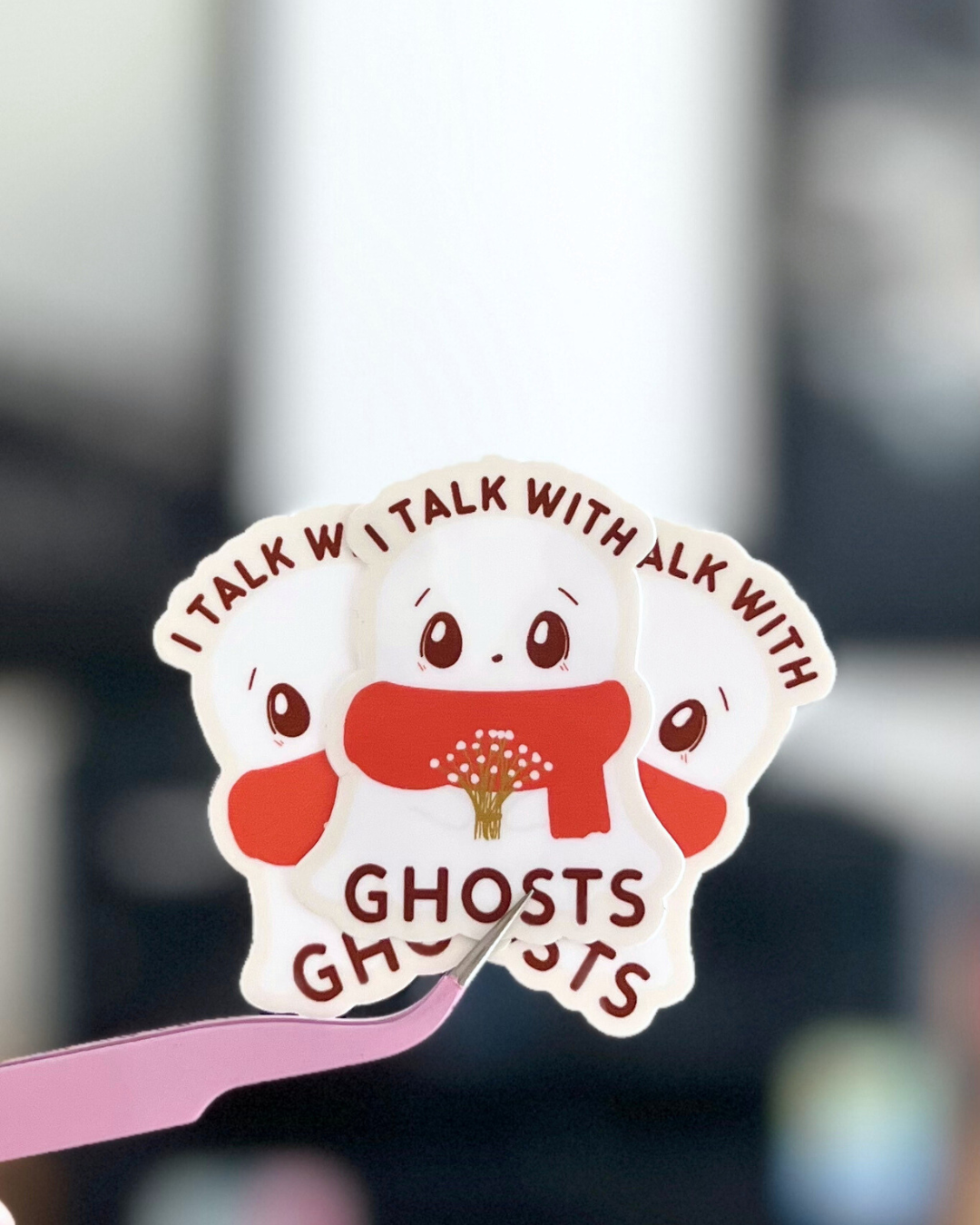 I talk with ghosts (Goblin) Sticker