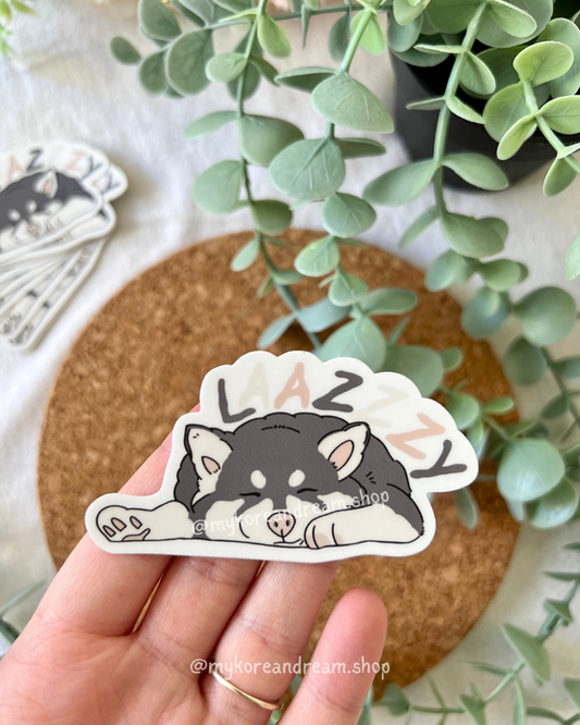 Sticker dog Woolfy Lazy fanart The Rose