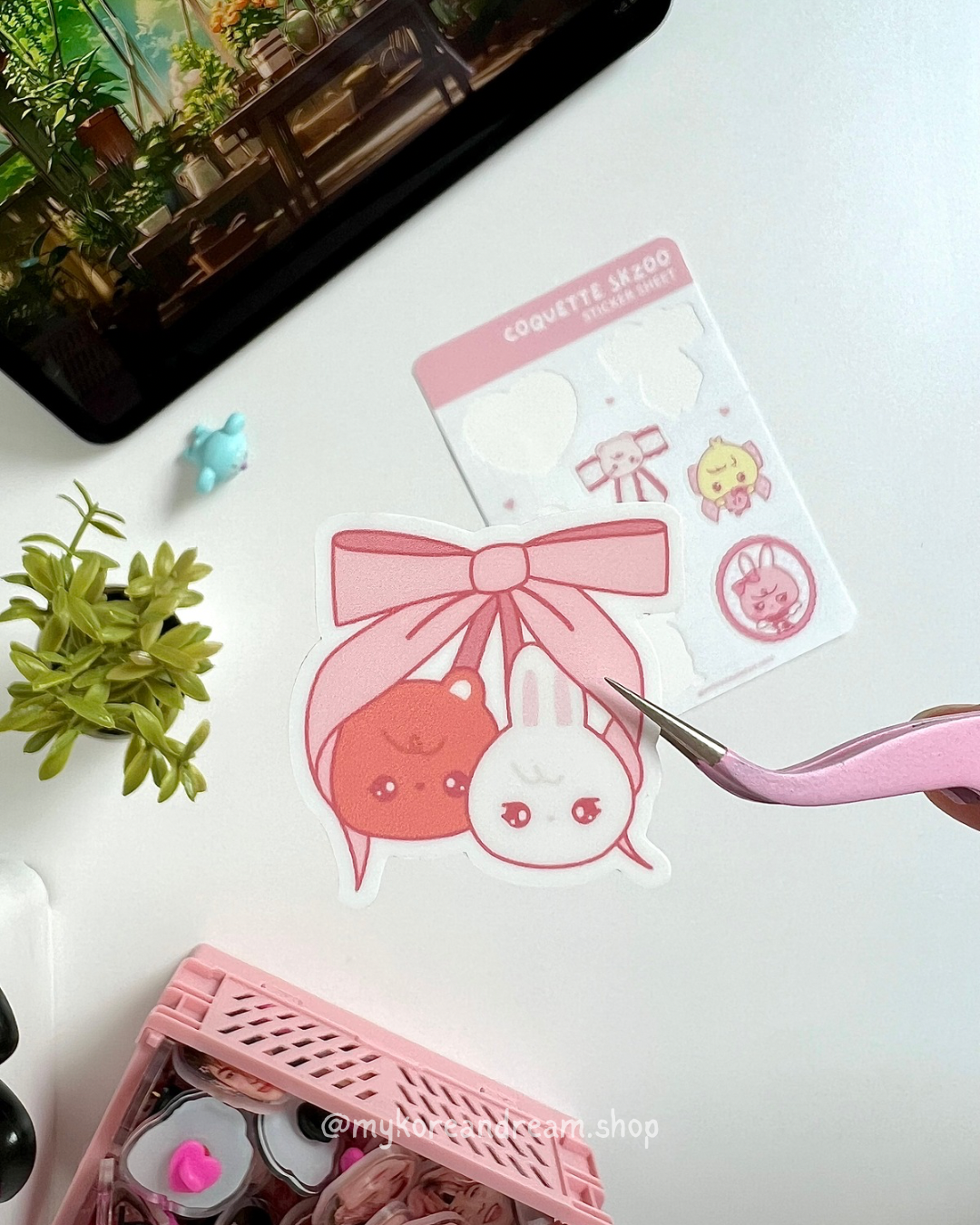 Stickers SKZOO Quokka et Leebit kawaii