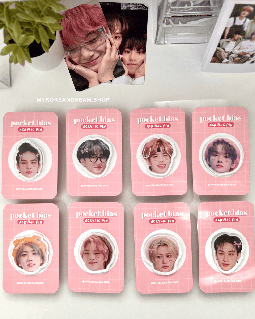 Pin’s acrylique Stray Kids à collectionner